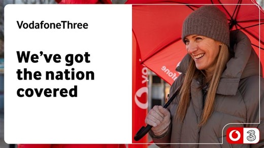 Stronger signal in more places | VodafoneThree | Robert Hotchkiss
