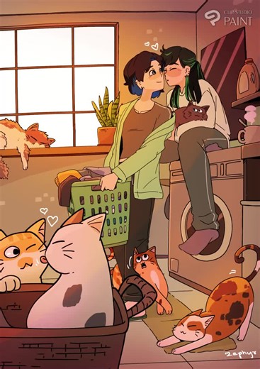 Crazy Cat Ladies: A Fun Art Timelapse