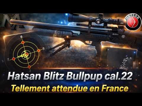 Hatsan Blitz Bullpup cal.22 full auto ! ça arrache