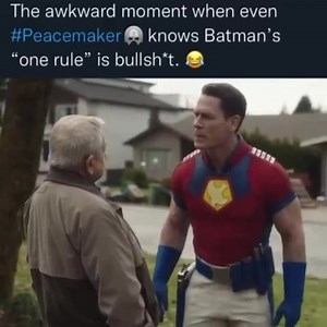 56K views · 651 reactions | Peacemaker going off about Batman! 藍 藍藍 #PeaceMaker #Batman | Up Your Geek | Facebook