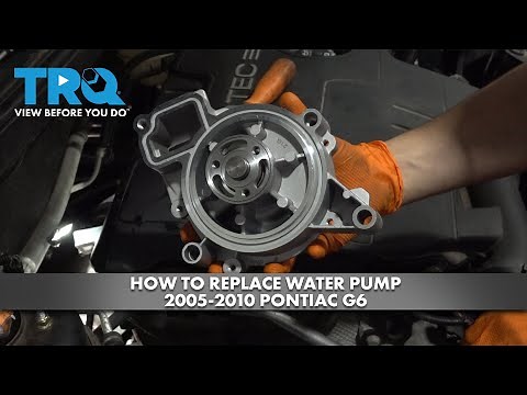 How to Replace Water Pump 2005-2010 Pontiac G6