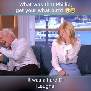 It was a simple mix-up by Phillip Schofield - but it makes us laugh every time we hear it! 😂😂😂 | This Morning