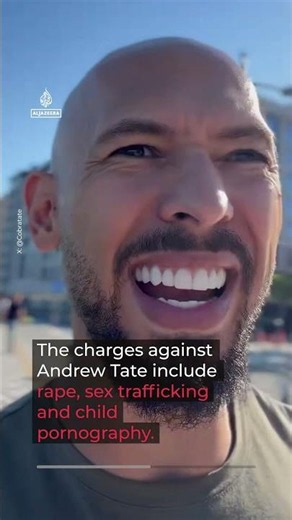 Andrew and Tristan Tate arrested in Miami on rape and sex trafficking charges | AJ #shorts
