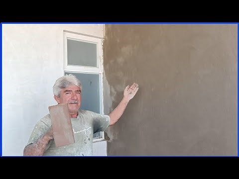 😱 How to Apply Stucco The Perfect Technique for Plastering or Applying Stucco