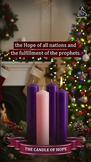 The Candle of Hope | Advent week 1