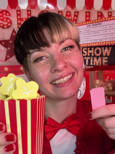 Wooden ASMR Movie Theater Experience
