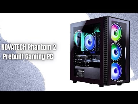 NOVATECH Phantom 2 Review | i7 Xeon + RTX 3050 Gaming PC!