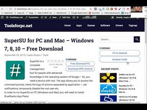 SuperSU app for PC - Windows / Mac - Free Download