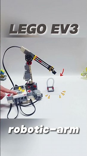 LEGO EV3 | Mechanical-Control 12_9_robotic-arm #lego #robot #buildingconstruction #robotics #ev3