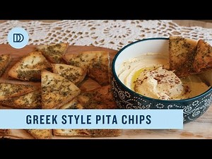 Greek Style Pita Chips Recipe