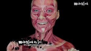 肌肉妆教程 第一部分 Muscle MAKEUP tutorial - Part 1