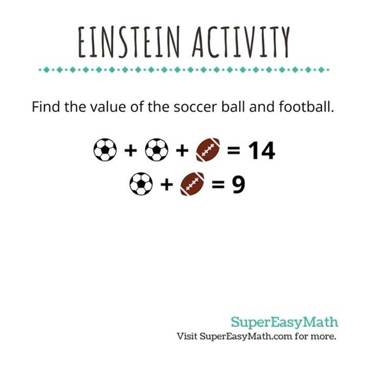 What is the value of each ball?#tiffany #supereasymath #stem #einsteinactivity #ball