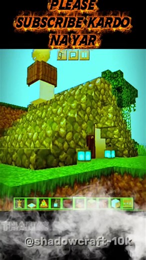 lokicraft mini house 🏡 #shorts
