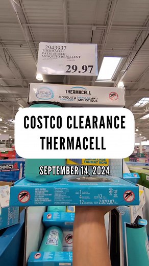 Clearance Thermacell at Costco 🇨🇦! Do you use these and do they work? $29.97 spotted at Costco Markham (Yorktech) but should be available at most locations while supplies last. #MrCME #CostcoFinds #Costcoclearance #costcodeals