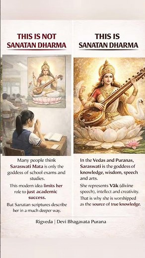 Who is Saraswati Mata?#Saraswati #SanatanDharma #Hinduism #Rigveda #DeviBhagavata #Knowledge #Wisdom