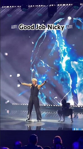 🇬🇷 good job Nicky - “Dark Side of the Moon” LIVE at Sing for Greece #eurovision #eurovision2026