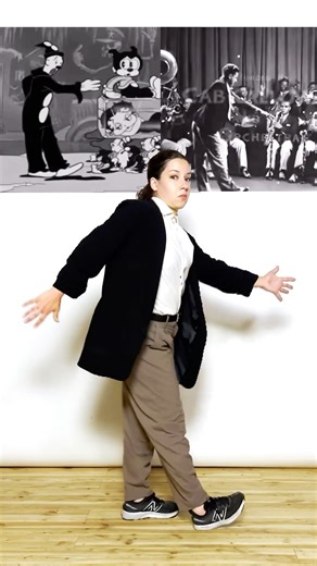 How to dance like Cab Calloway aka The clown dancing in Betty Boop - Dance Meme! Next? #shorts