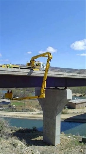 Bridge maintenance #excavator #monster #Giants | excavator