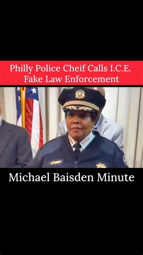 So Proud Of Philly Police Chief Rochelle Bilal For Standing Up To Trump! She was correct in calling I.C.E. Fake Wannabe Law Enforcement. I agree with her that not "real" law enforement officer wears a mask! You know a confrontation is coming! And I know she, and Philly, will be ready. Like and share to support her and to support what we're doing on this page! ~ Michael Baisden | Michael Baisden Live