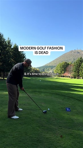 Modern golf fashion in 2026 is looking back on the past for inspiration