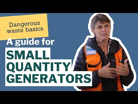 Dangerous Waste Basics: A Guide for Small Quantity Generators