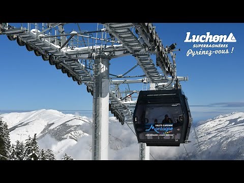 Nouvelle télécabine à Luchon Superbagnères "Crémaillère Express"