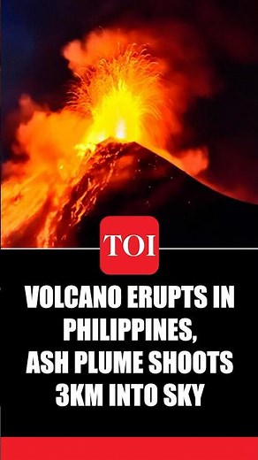 Philippines: Volcano Horror Unfolds On Camera As Ash Towers Into Sky, Ballistic Rocks Launched