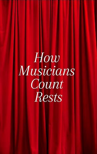 How Musicians Count Silence 🎼 | Counting Rests Explained