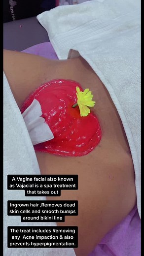 A Vagina facial also known as Vajacial is a spa treatment that takes out Ingrown hair ,Removes dead skin cells and smooth bumps around bikini line The treat includes Removing any Acne impaction & also prevents hyperpigmentation A well done vajacial will maintain a healthy and hydrated skin around the vagina