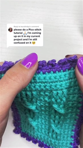 Learn How to Crochet the Picot Stitch Easily