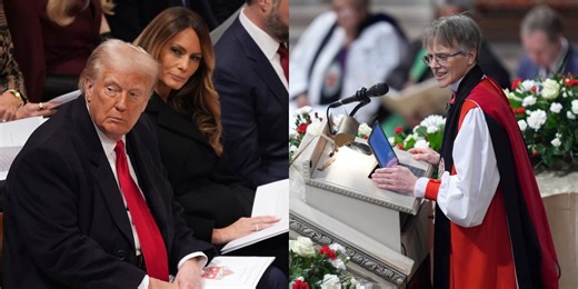 Episcopal bishop says she’ll continue to pray for Trump, who lashed out at her over viral sermon