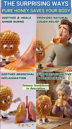 4 Surprising Ways Pure Honey HEALS Your Body 🍯