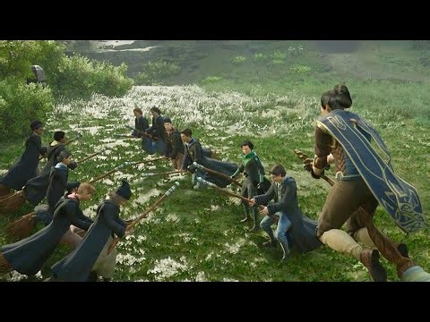 Flying Class at Hogwarts | Hogwarts Legacy Gameplay (No Commentary) | PS5 4K60FPS