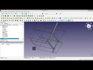 #freecad a fast #bench #construction with #arch and #part