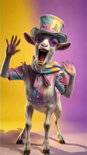 “Ye bakra dance karega aur aap scroll bhool jaoge 💀🔥”#ai #dance