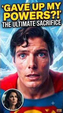 ​The Ultimate Sacrifice: When Superman Gave Up His Powers for Love 💔 #superman