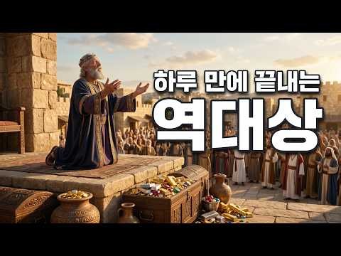[LIVE] 역대상 전편 연속 듣기 | 하루 만에 끝내는 성경통독 1장 ~ 29장