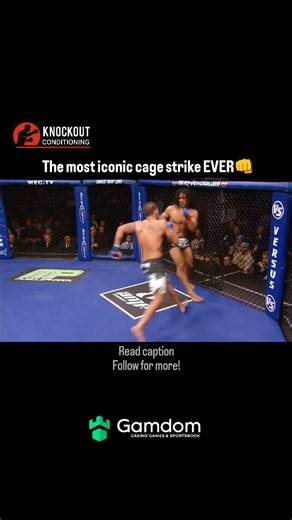 Knockout Conditioning on Instagram: "Some moments in MMA history live forever — and the “Showtime Kick” is one of them. At WEC 53, Anthony Pettis pulled off the unthinkable against Benson Henderson. Late in the fight, Pettis ran up the cage, launched himself sideways, and landed a perfectly timed flying roundhouse kick to Henderson’s face. 🤯 The move stunned the crowd, shocked Henderson, and instantly became one of the most replayed highlights in MMA history. It wasn’t just creativity, it was t