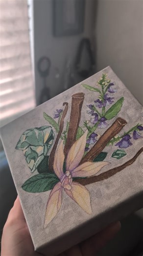 Enchanted this painting to find you 💫 #witch #witchcraft #art #watercolor #painting