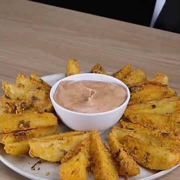 Potato nest in fifteen minutes. A quick and delicious dinner, just like in a restaurant.