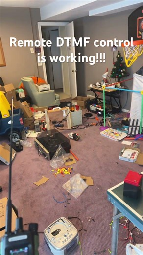 I got remote DTMF control working!!! (Don’t worry I said my callsign after transmitting)