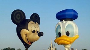 Photos: Disney characters take flight