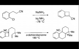 福山机理B012、B025 分子内芳香亲核反应合成苯并四元环、通过逆电环化\u002F分子内DA串联反应合成三环化合物