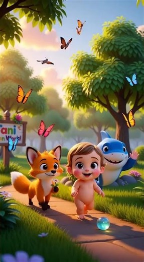 Morning Walk 🌅🦋 | Butterflies Fun for Kids | Tani Toon World