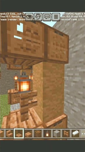 Easy Valley Gate Build! ⚒️#MinecraftBuild #ValleyGate#MinecraftTutorial #Gaming#MinecraftShorts