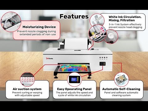 INKSONIC R1390 A3 T-Shirt DTF Printer