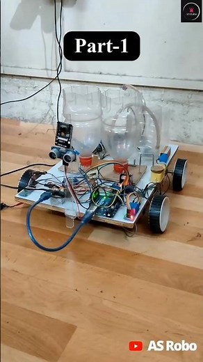 🌱 Smart Farming Begins| Multipurpose Agricultural Robot part 1|esp32 cam #smart #diy #short #arduino