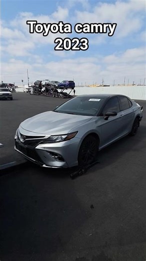 2023 Toyota Camry on a tow truck – almost new 🚛😳