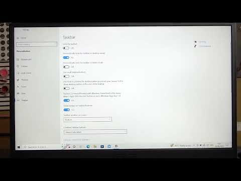 How To Enable & Disable Auto Hide Taskbar On Asus Tuf Gaming Laptop