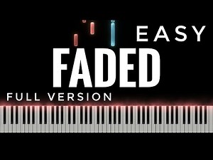 Master 'Faded' by Alan Walker on Piano in Minutes! | Super Easy & Fun Piano Tutorial for Beginners